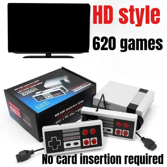 Children's Four Button TV Game Console (US Version) Childhood Memories Game Console HD Edition