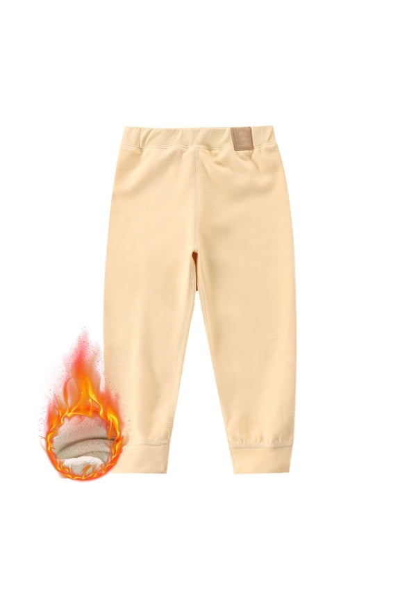Children's German Pants Boys and Girls Autumn/Winter Warmth Thickened Trousers Medium To Large Child Sizes Base Layer Leggings Kids Clothes Girls Clothes Baby Girl Ladies Sports Leggings for