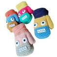 thumbnail image 1 of Children's Gloves Convenient Kids Mittens Knitted Warm Bag Finger Autumn and Winter Girl, 1 of 6