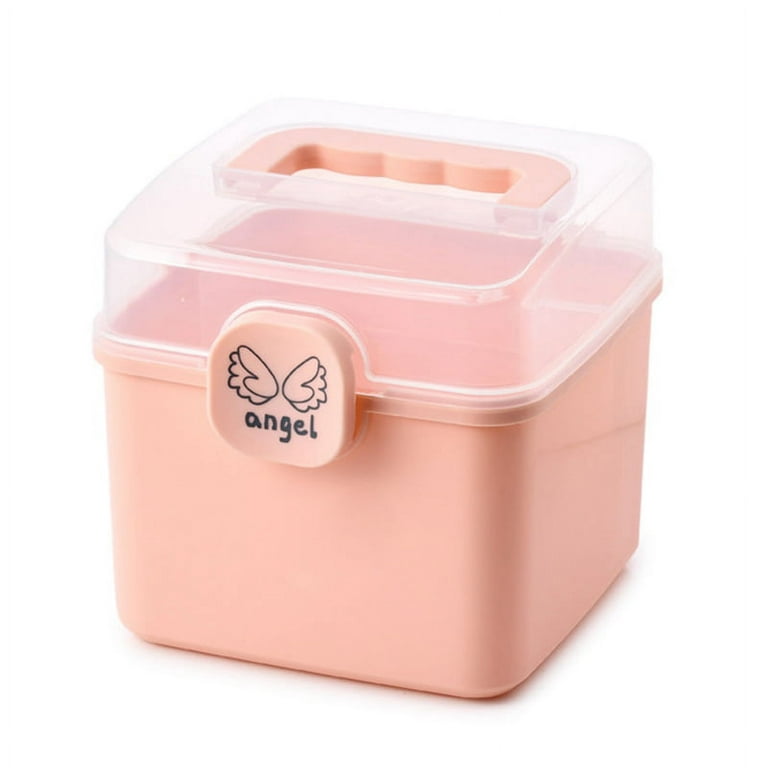 Portable Children's Hair Accessories Storage Box, Containers