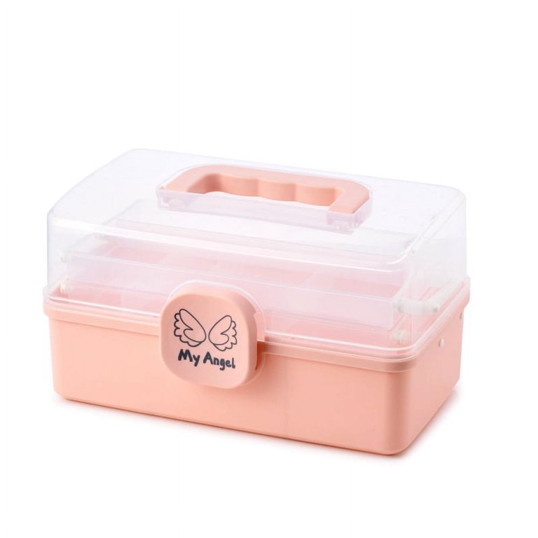 Children's Hair Accessories Storage Box Girl Rubber Headdress Desktop  Finishing Dressing Jewelry Case (Mini) 