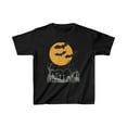 thumbnail image 1 of Children's Halloween Graveyard Cotton and Polyester Crewneck Kids T-Shirts, 1 of 2