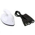 thumbnail image 1 of Children's Handmade DIY Electric Iron, Mini Iron Name Sticker Special Iron Small Iron Sewing Tools.US Plug White, 1 of 10