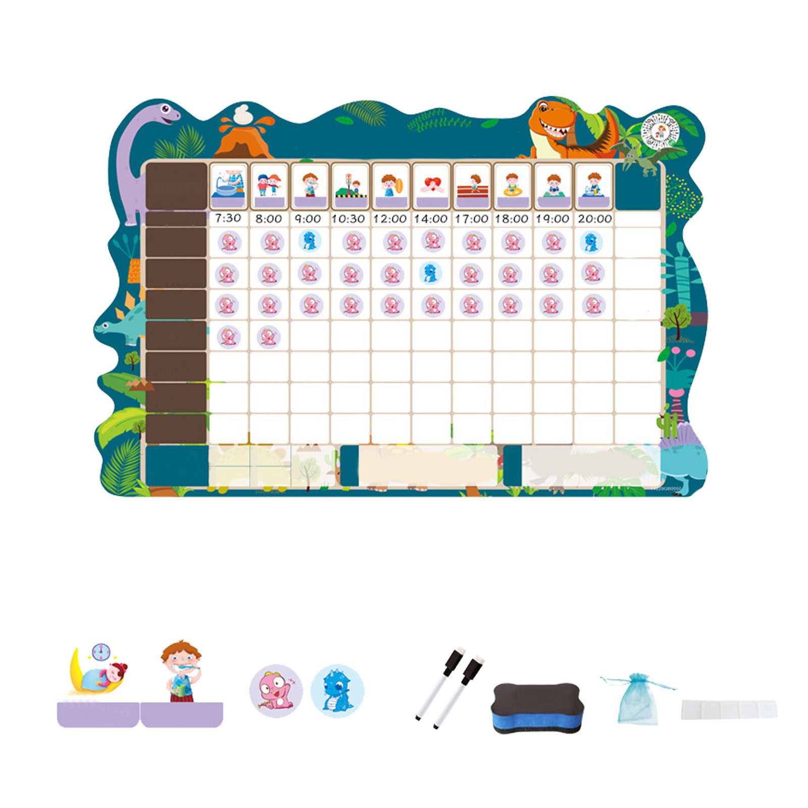 Children's Happiness Diary Housework Table Children's Behavior Table At