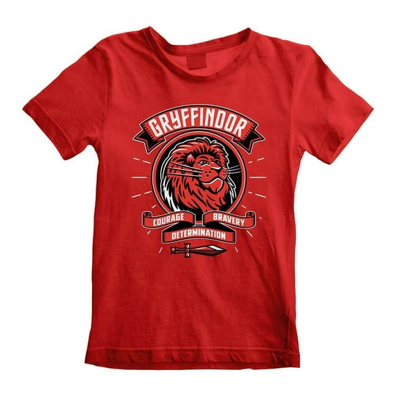 Children's Harry Potter Comic Style Gryffindor Crew Neck T-Shirt: Medium (5-6 Years)