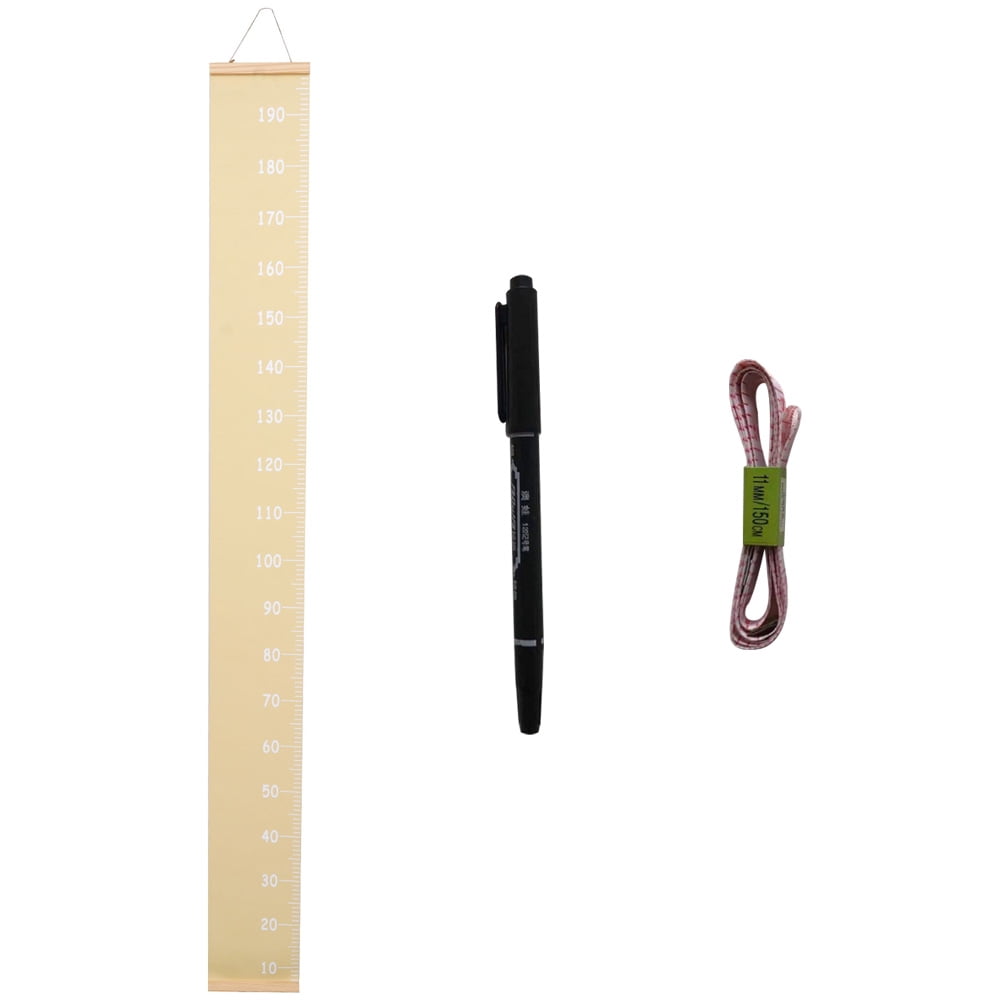 Children's Height Ruler Wall Hanging Chart Decor Measuring Measure ...