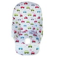 thumbnail image 1 of Children's High Chair Cushion - Cars Baby High Chair Cushion Baby High Chair Cover Replacement Breathable Pu Leather Cover for Kids Dining Chairs Kids Dining Chairs Seat Cushion Multiple Patterns, 1 of 3
