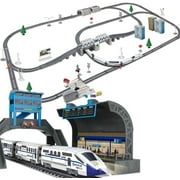 Childrens High-speed Railway train track sets electrical train track sets train railway set