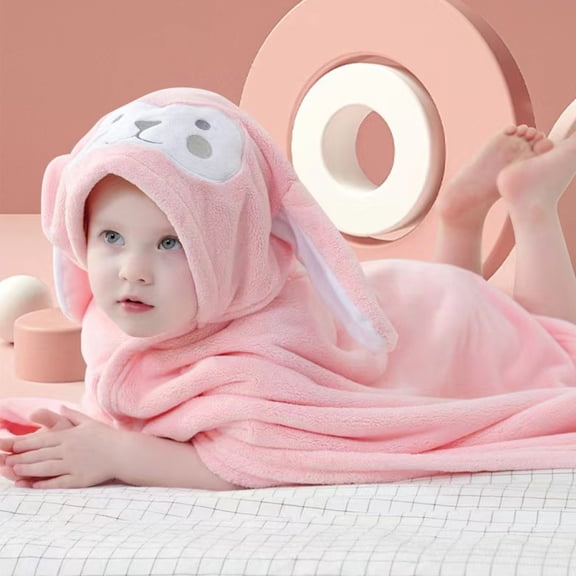 Children's Hooded Towel,Baby Bath Towel,Coral Velvet Towel,Fleece Towel,Hooded Cape,Soft Towel,Absorbent Towel,Baby Bathrobe,Kids Towel Holiday Gifts