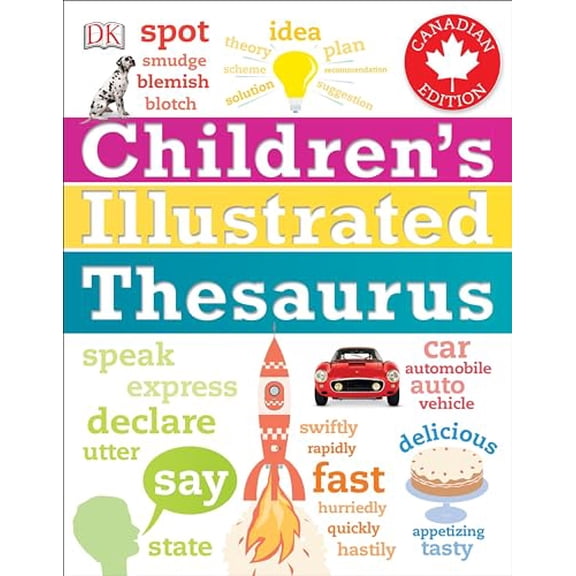 Pre-Owned Children's Illustrated Thesaurus Canadian Edition (Paperback) by DK