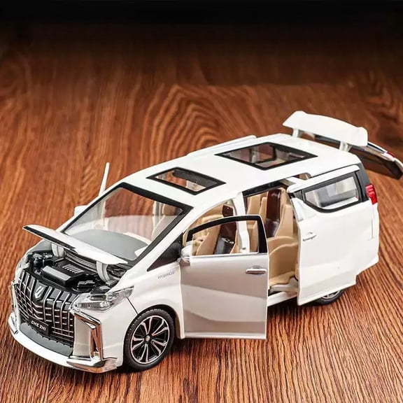 Children's Inertia Pull-back Car Toy with Lighting Sound Simulation Commercial Car Model Boy Gift Toy Car Kids Holiday Gift