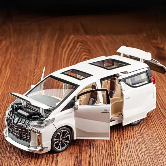 Children's Inertia Pull-back Car Toy with Lighting Sound Simulation Commercial Car Model Boy Gift Toy Car Kids Holiday Gift