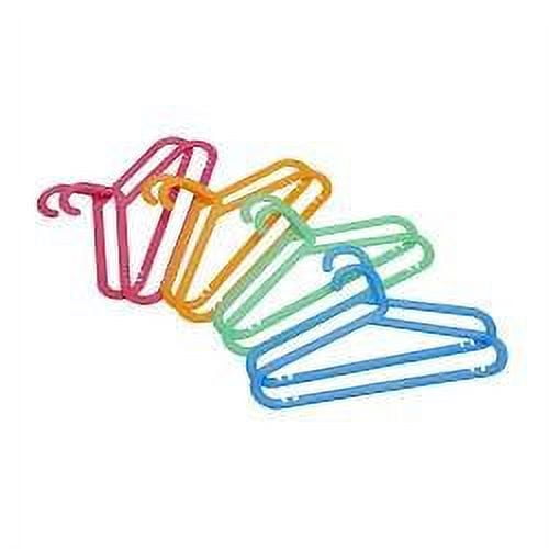 Children's Kids Coat-hangers Assorted Colors, Set of 8