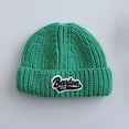 thumbnail image 1 of Baby Winter Hat Fleece Lined Beanie Hats for Toddler Kids Boys Girls Warm Thick Knitted Green 0-15 Years, 1 of 4