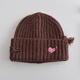 thumbnail image 1 of Children's Kids Girls Boys Thermal Lined Plain Hat Stretchy Beanie Hat 1 to 15 Yeas for Winter Autumn, 1 of 3