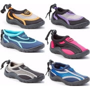 SEA SOX Children's Kids Water Shoes Aqua Socks Beach Pool Yoga Exercise Waterproof Durable Adjustable Toggle Unisex