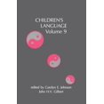thumbnail image 1 of Children's Language Children's Language: Volume 9, (Paperback), 1 of 1