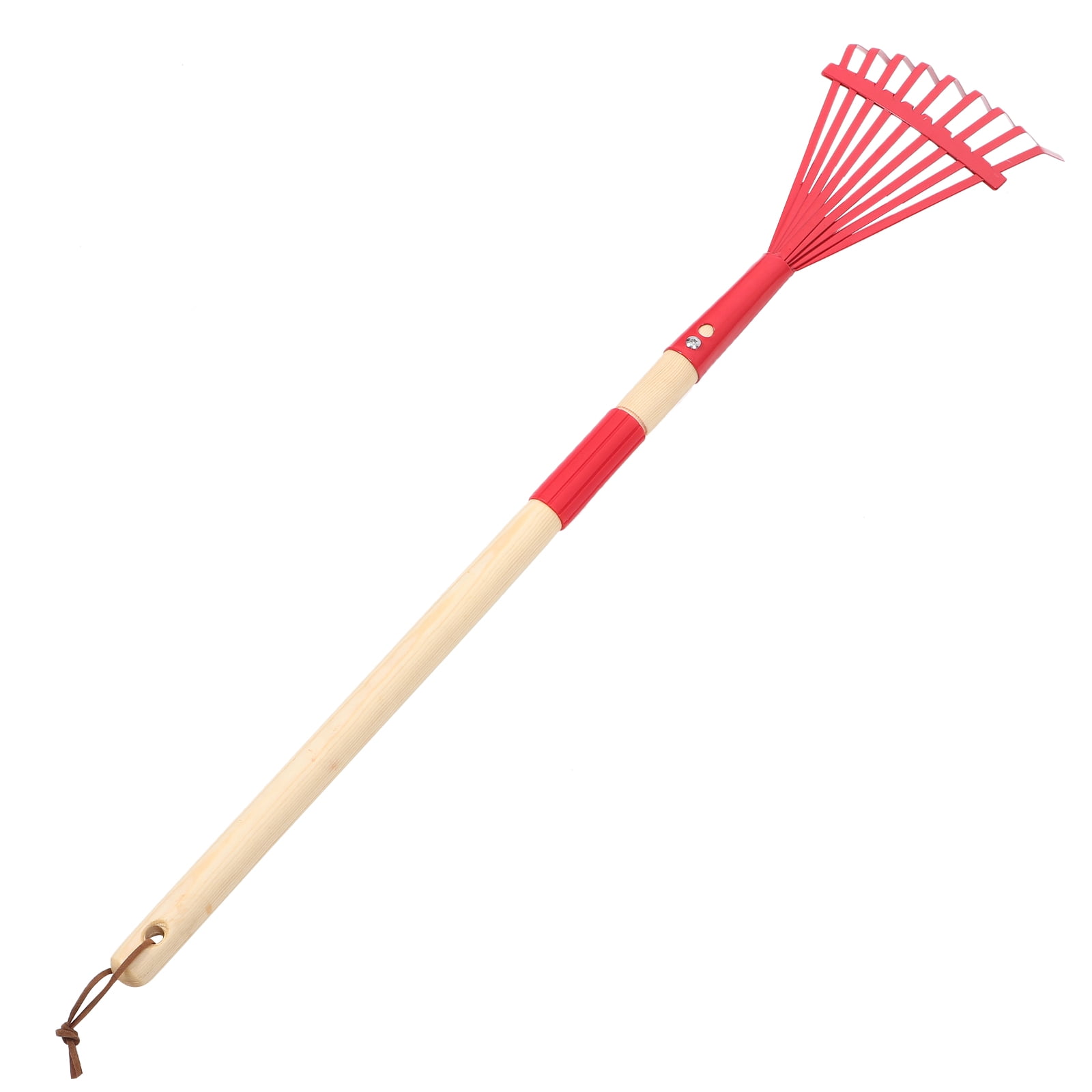 Children's Lawn Rake Leaf Rakes Small Multitool Tools Retractable Kids