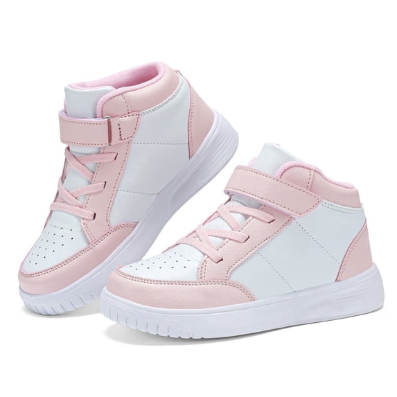 Children's Lightweight Running Sneaker with Adjustable Hook & Loop Closure Casual Shoes (Unisex)