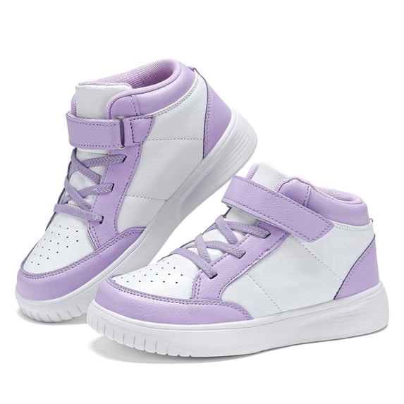 Children's Lightweight Running Sneaker with Adjustable Hook & Loop Closure Casual Shoes (Unisex)