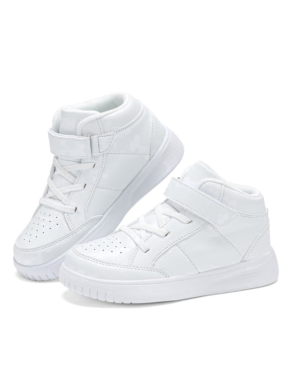 Kids High Top Sneakers Boys Girls Walking Casual Shoes Sports Running Shoes