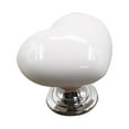 thumbnail image 1 of Children's Lovely Creative Bedroom Decoration Heart Shape Ceramic Drawer Cabinet Wardrobe Cupboard Pull Knob Furniture Handle - 1Pc, Small size or Large size, 1 of 8