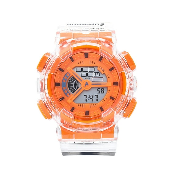 Children's Luminous Waterproof Watch for Boys and Girls – Multifunctional Stopwatch, Alarm, Week Display – Ideal Gift for Kids Aged 8+