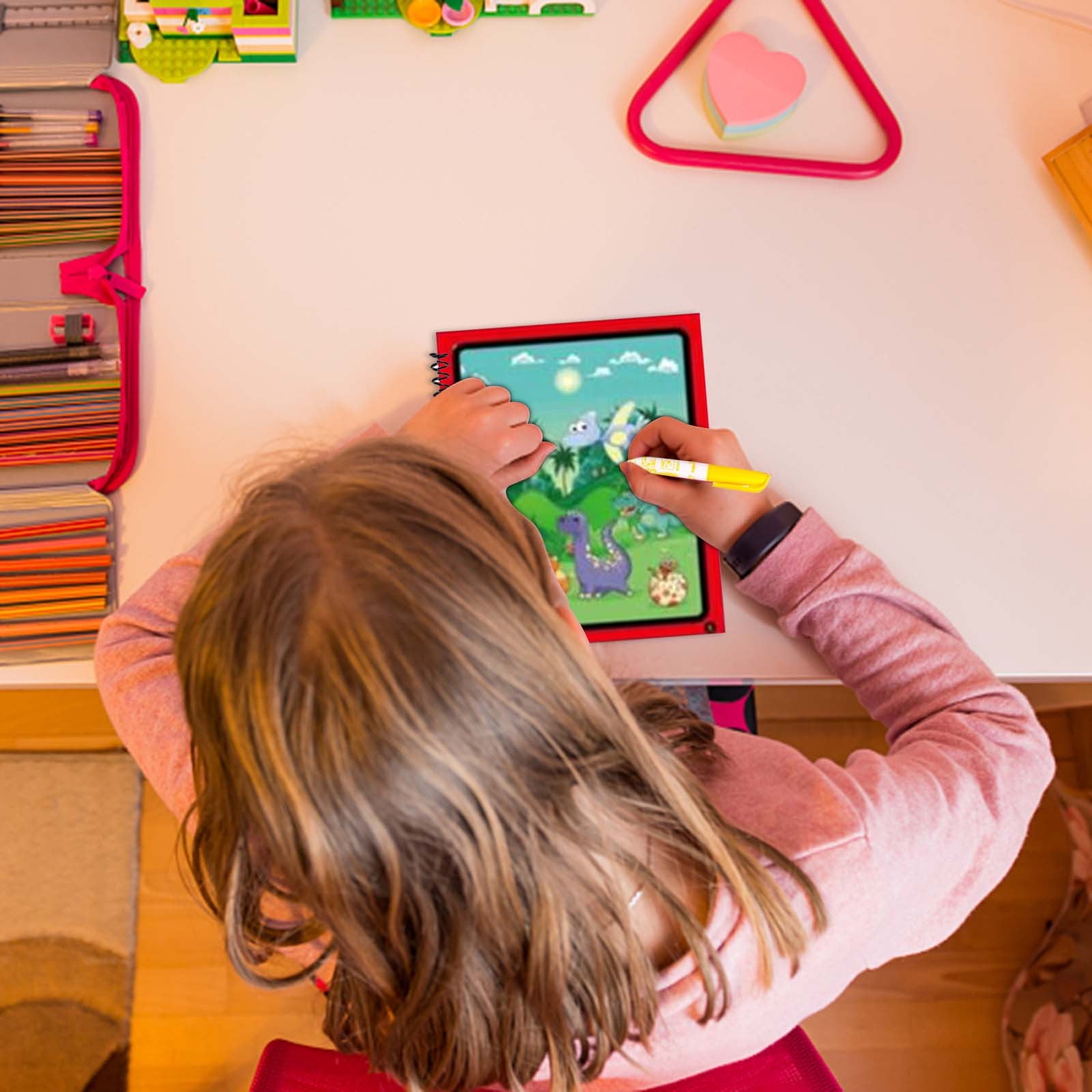 Children's Magical Water Painting Book Repeatedly Graffiti Clear Water