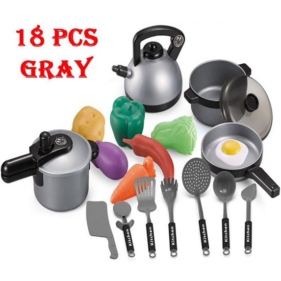 Children's Meals Kitchenware Toys Cooking Play House Simulation Cooking Vegetables Cuts Pots Induction Cookers Grills