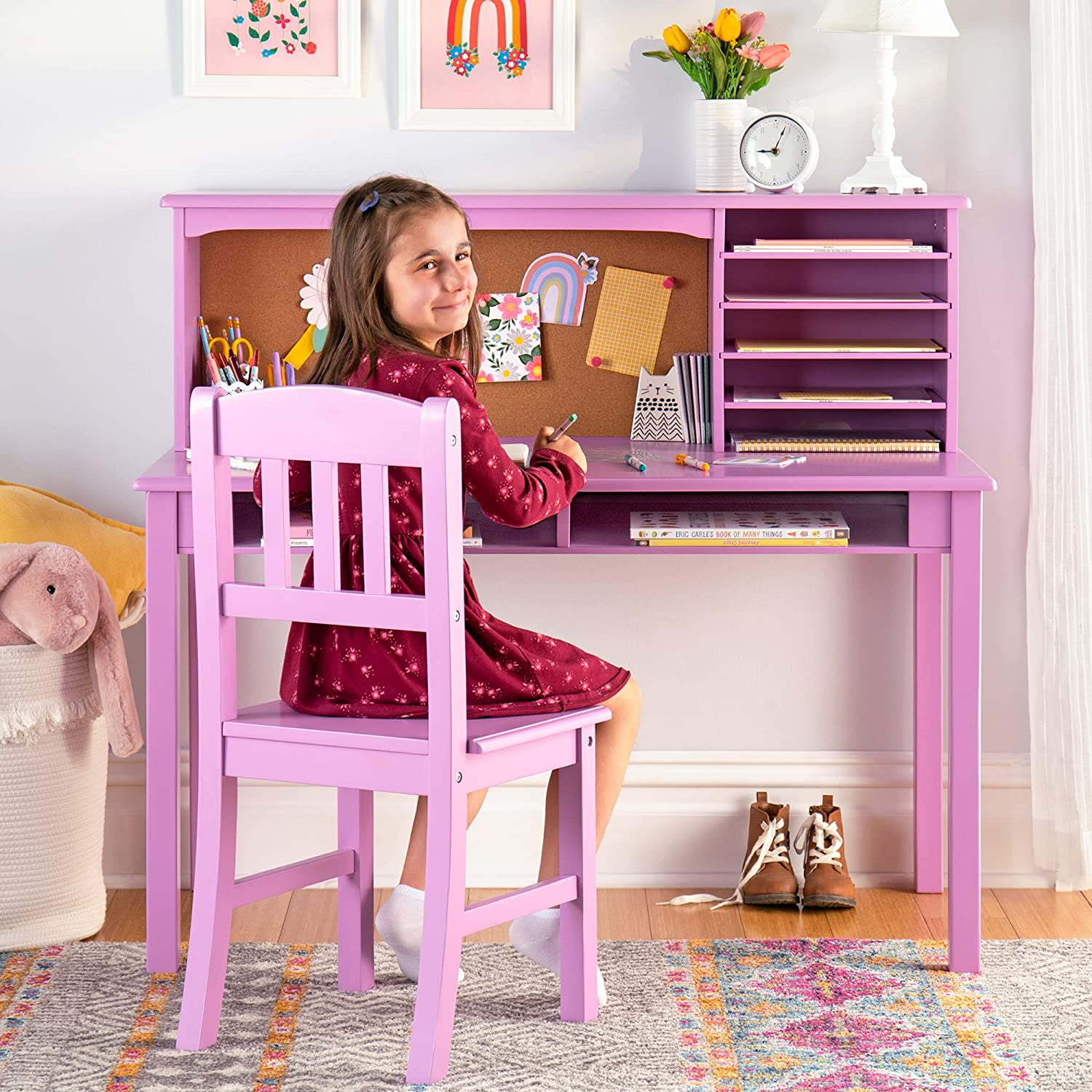 Media desk and chair set deals