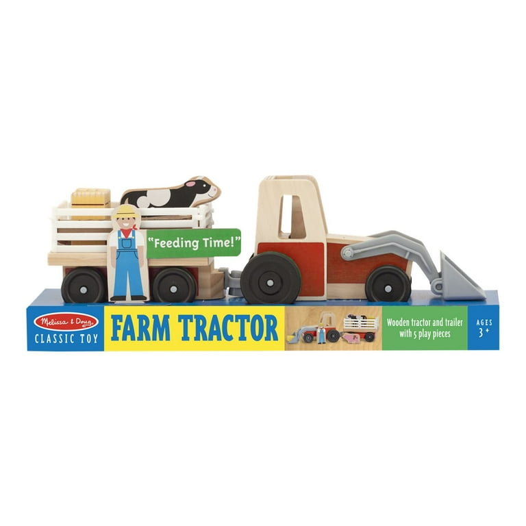 Children s Melissa Doug Farm Tractor Play Set