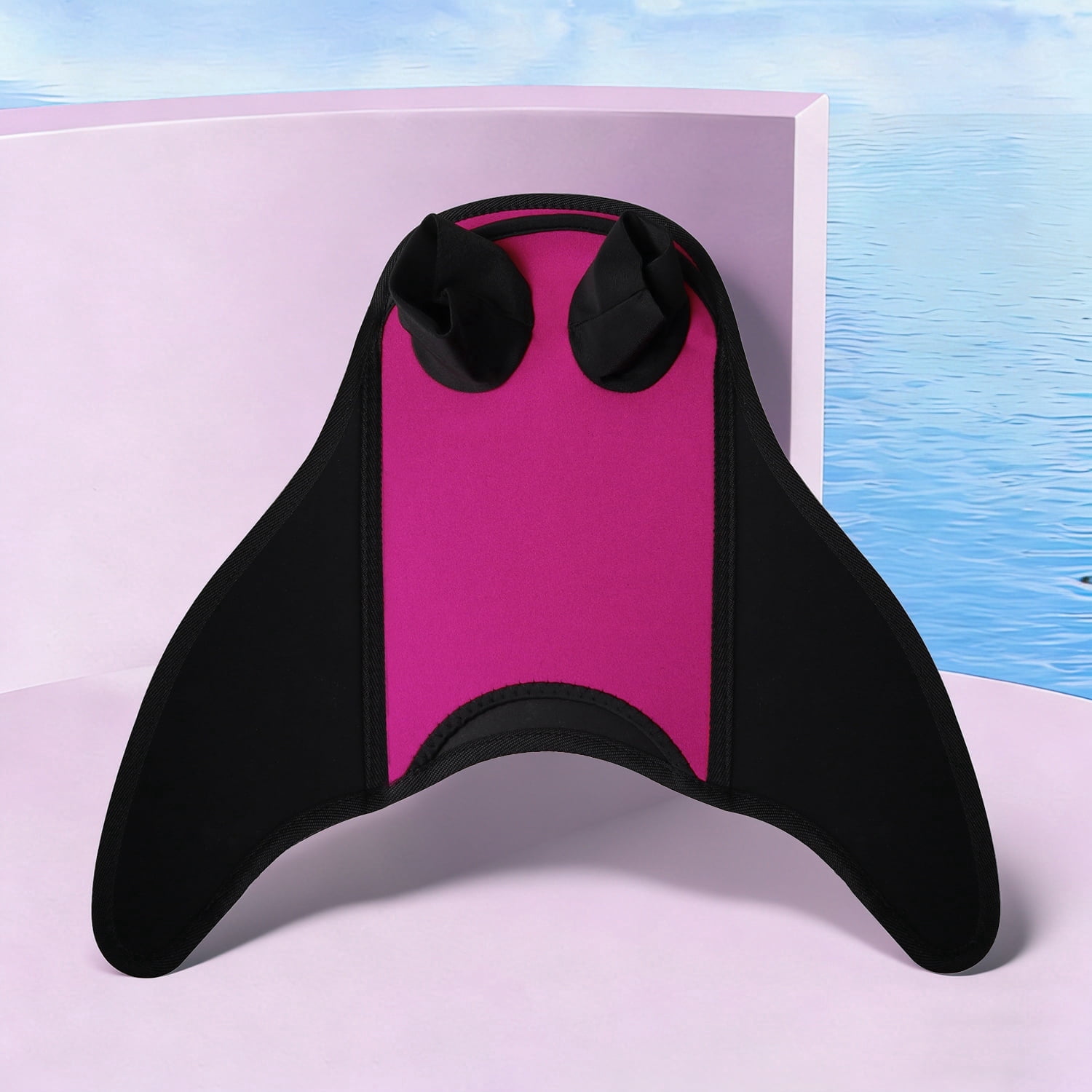 Children's Mermaid Fins Lightweight Snorkelling Tail Fins Suitable for Beginners Kid Winter Holiday Indoor Swimming Freediving