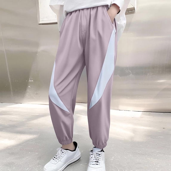 Children's Mesh Breathable Sun Protection Pants with Ankle Binding and Pockets