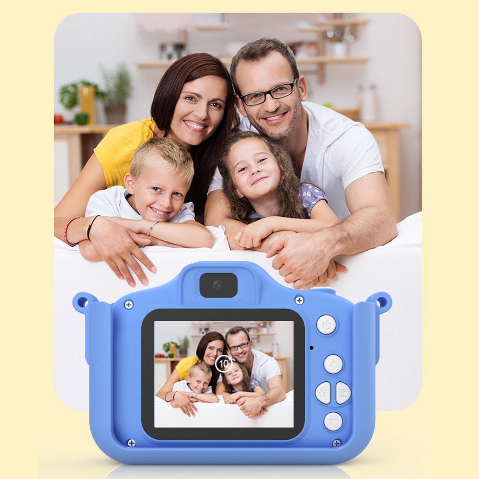 Children's Mini Digital Camera Highdefinition Shooting Recording Front And Rear Two Cameras