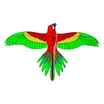 Outdoor Flying Toy, Fishing Rod Kite, Lightweight Plastic Design, Easy To Assemble, 30M String Reel, Parent-Child Activity, Fun Beach Park Toy, Colorful Simulation Printing