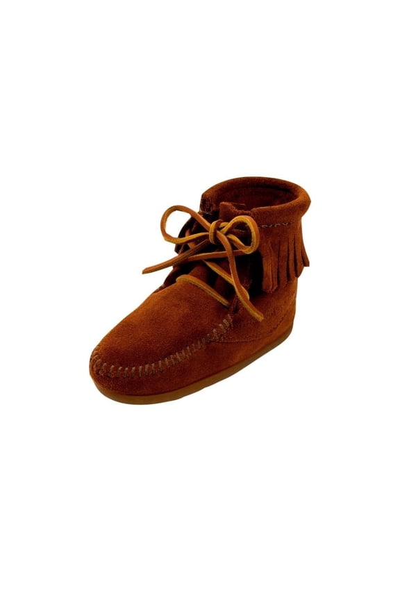 Kid's Ankle Hi Tramper Boot, Brown 2 Big Kid