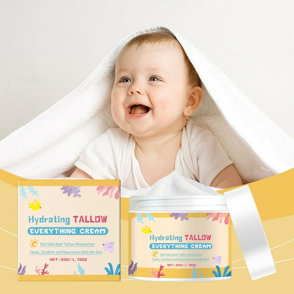 Children's Moisturizing Cream Mild Long-lasting Moistures Lock Soothing Dryness Light And Easy To Absorb Suitable For All Seasons 50g