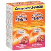 Children's Motrin Pain Reliever/Fever Reducer Liquid, Berry, 4 Fl Oz, 2 Ct