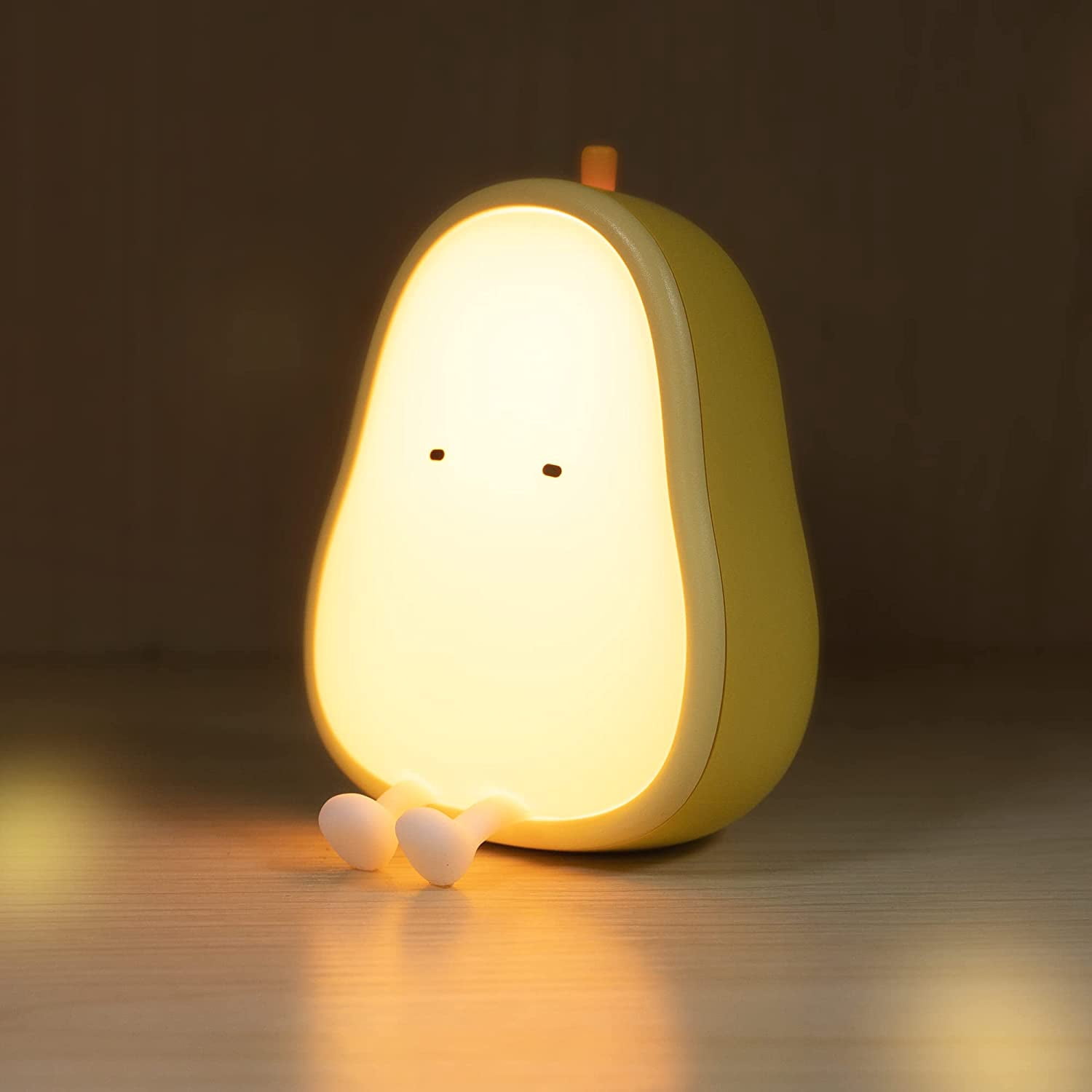 Children's Night Light, Cute Baby Night Light Dimmable Silicone Sleep Aid Children Rechargeable Portable Baby Bedside Lamp Night Lamp for Baby Room