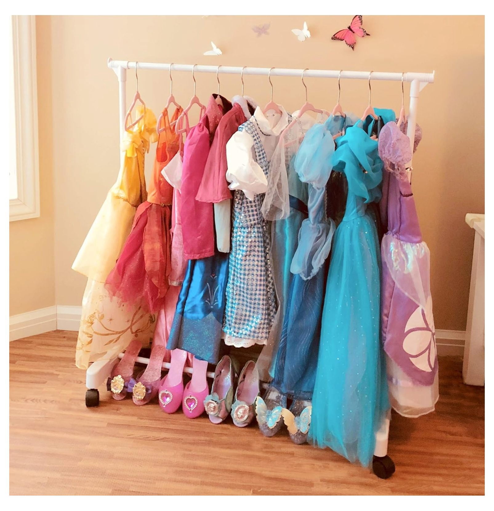 Children's Nursery Hanger- Includes 10 Children's Velvet Hangers- New ...