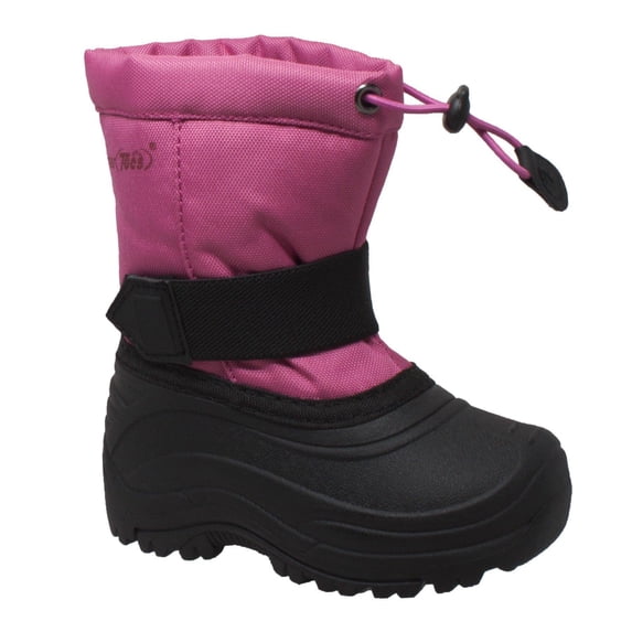 Children's Nylon Winter Boots Pink