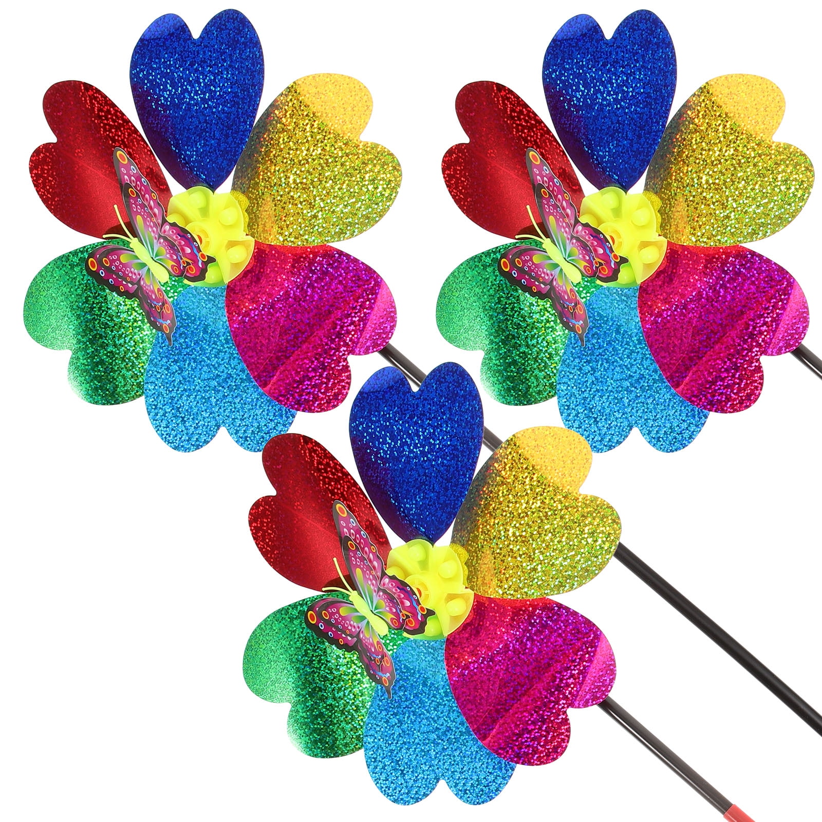 Children's Outdoor Activity Toys Handheld Windmill Lawn Cartoon Kids Oudoor Yard Spinners for