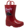 thumbnail image 1 of Children's PVC Boot with Light-Up Outsole Red, 1 of 5