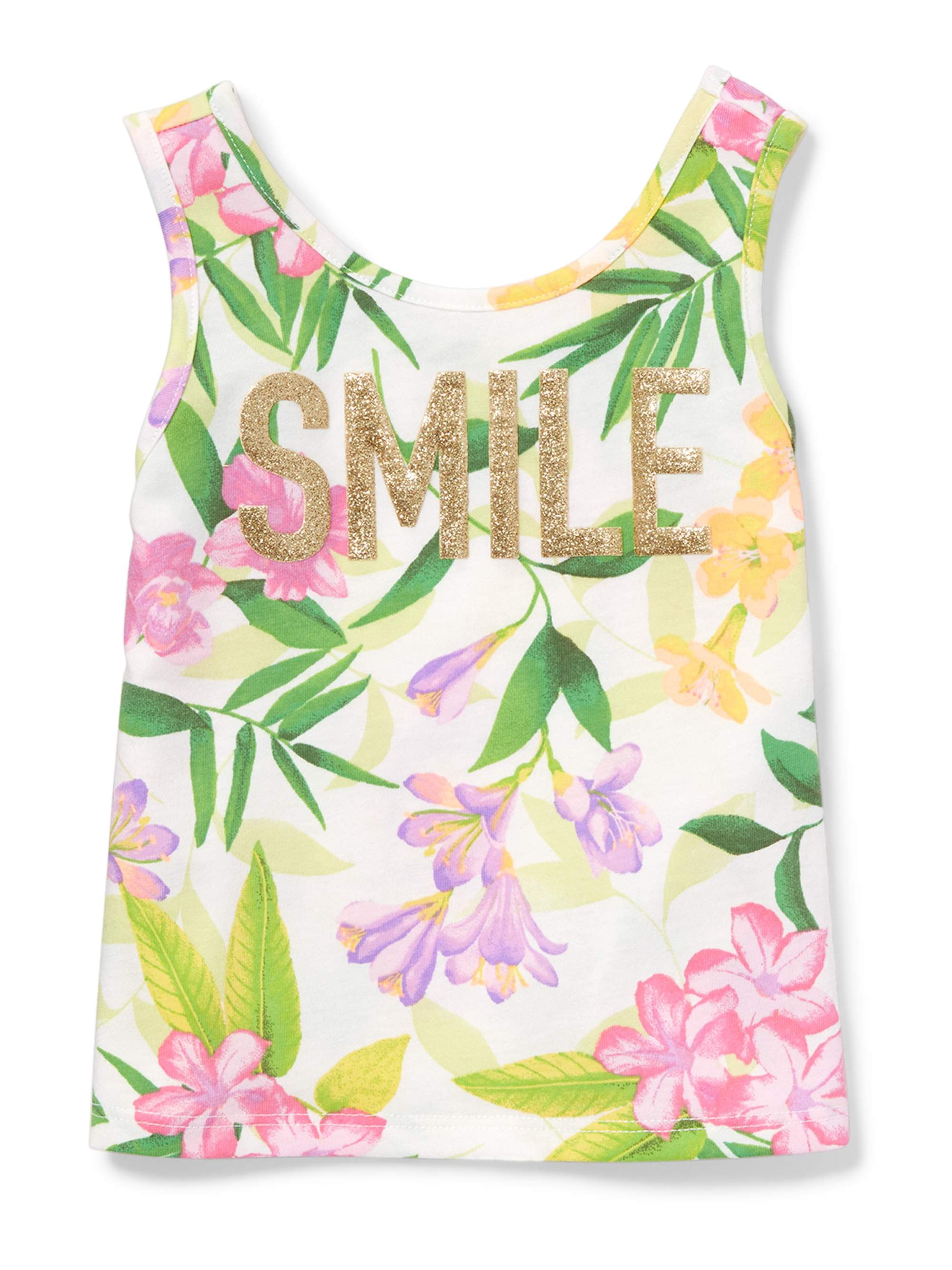 Children's Place Toddler Girls' Floral Tank Top