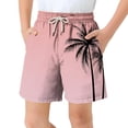 thumbnail image 1 of Auroural Hawaiian Shorts for Boys Children'S Pocket Shorts Drawstring Elastic Printed Casual Swim Trunks, 1 of 7