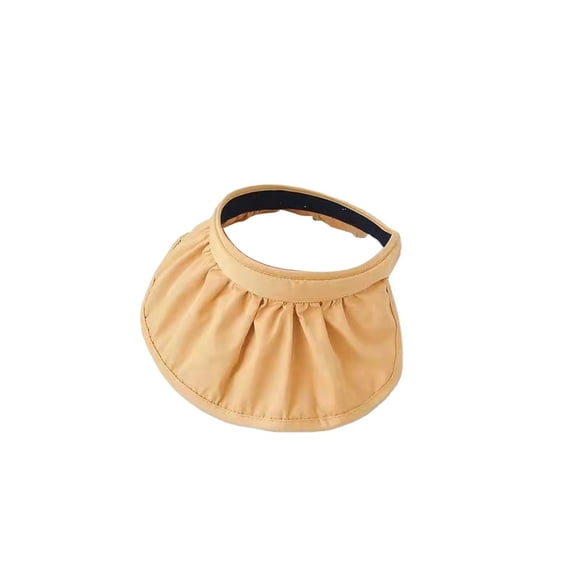 Children's Princess Shell Hat Fisherman's Hat Sunshade Large Eaves Empty Top Hat Girls' Duck Tongue Sun Protection Sun Wide Hat