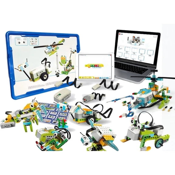Children's Programmable Robot Set Science Educational Puzzle Building Blocks
