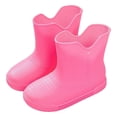 thumbnail image 1 of Children's Rain Boots For Boys And Girls In The Spring And Summer Rainy Season Fashionable Cute Solid Color Water Shoes Rubber Shoes Baby Mid Top Tube Rain Boots, 1 of 8