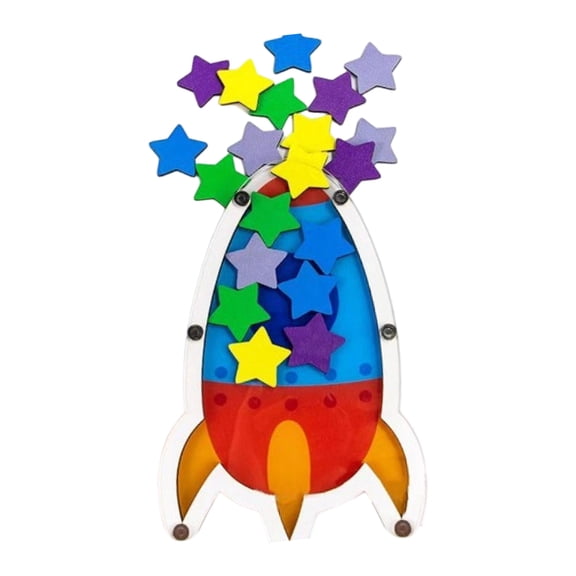 Children's Reward Jar Stars Reward Jar Behavior Reward Chart Potty Training Reward Jar for Home and Classroom Use