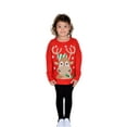 thumbnail image 1 of Children's Rudolph The King Christmas Sweater Red, 1 of 5